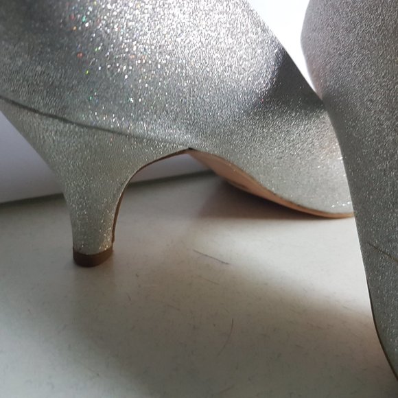 K&M Sparkle Heel Shoes Size 7.5 - Picture 3 of 10